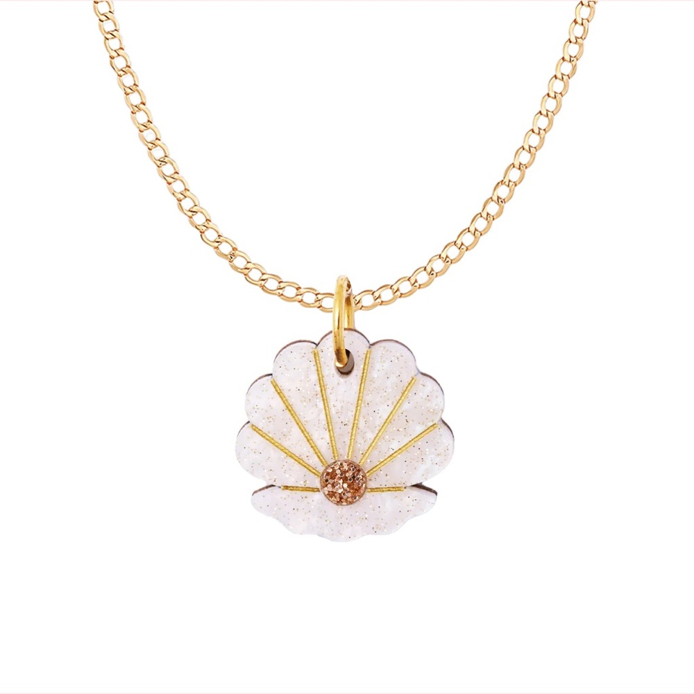 NWT Fizz Goes Pop Clam Necklace - Picture 6 of 8